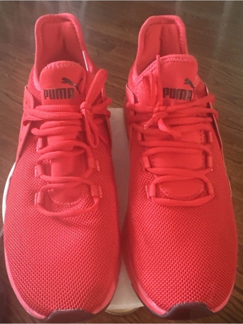 Puma Men's Red Electron Street Sneakers Size 10.5 Optimal Comfort Soft Foam